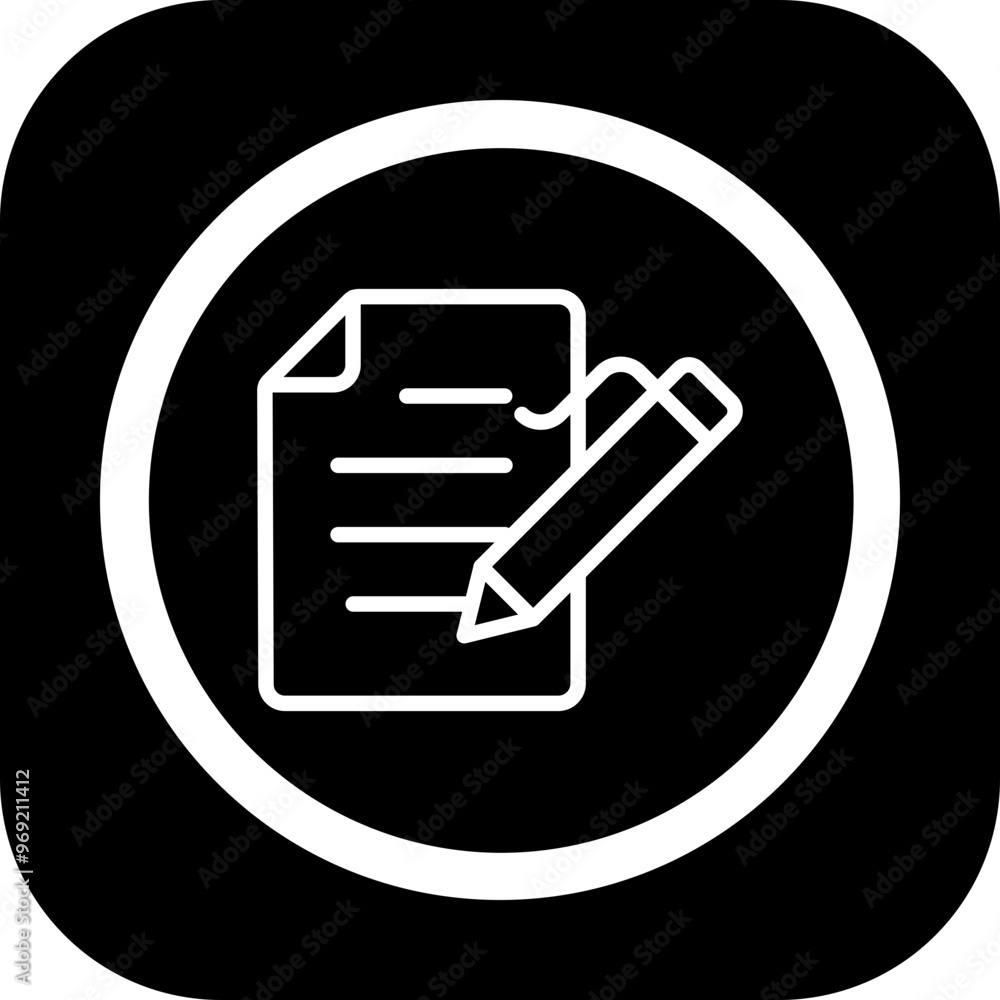 File Edit Vector Icon Design