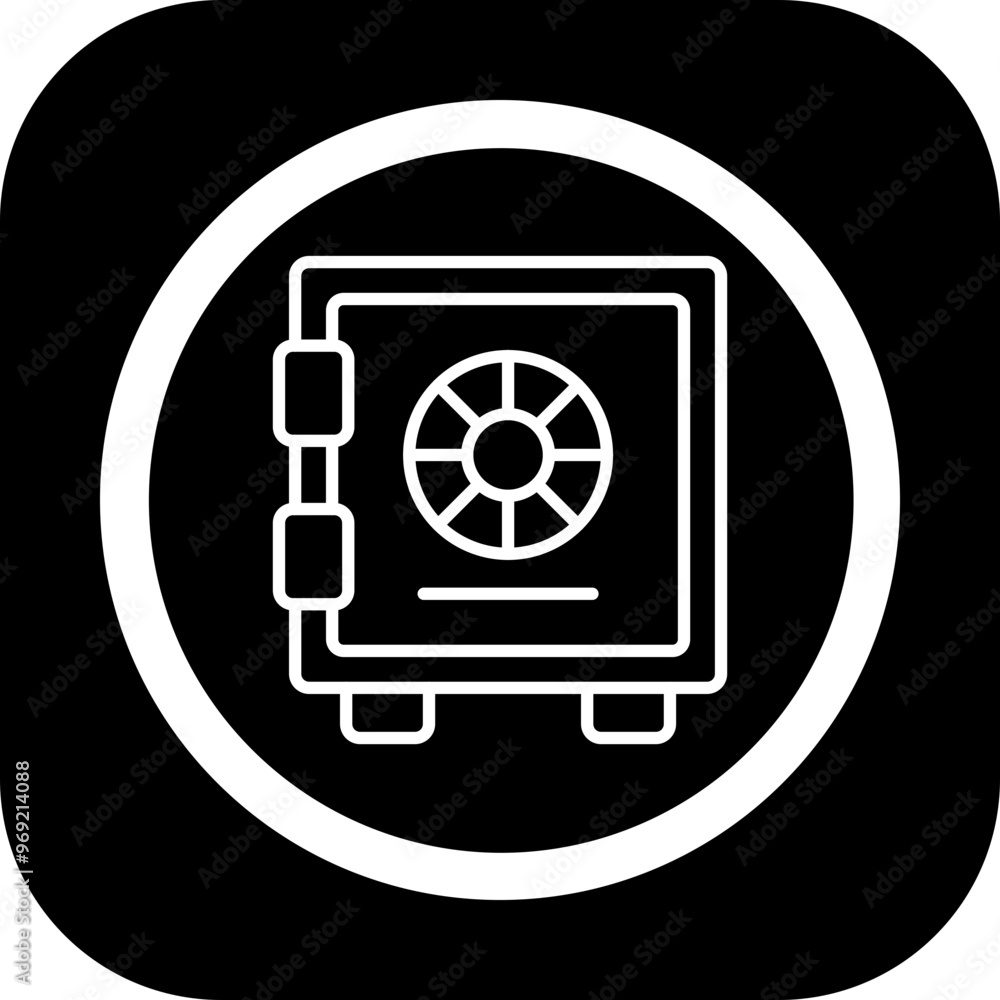 Strongbox Vector Icon Design Strongbox Vector Icon Design