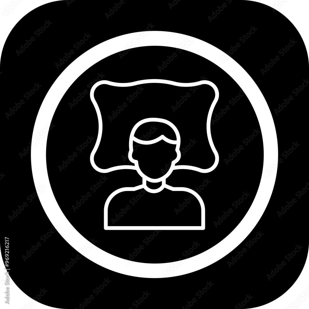 Insomnia Vector Icon Design