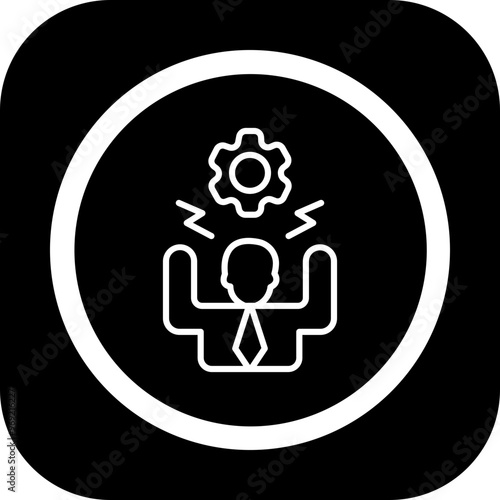 Overwork Vector Icon Design