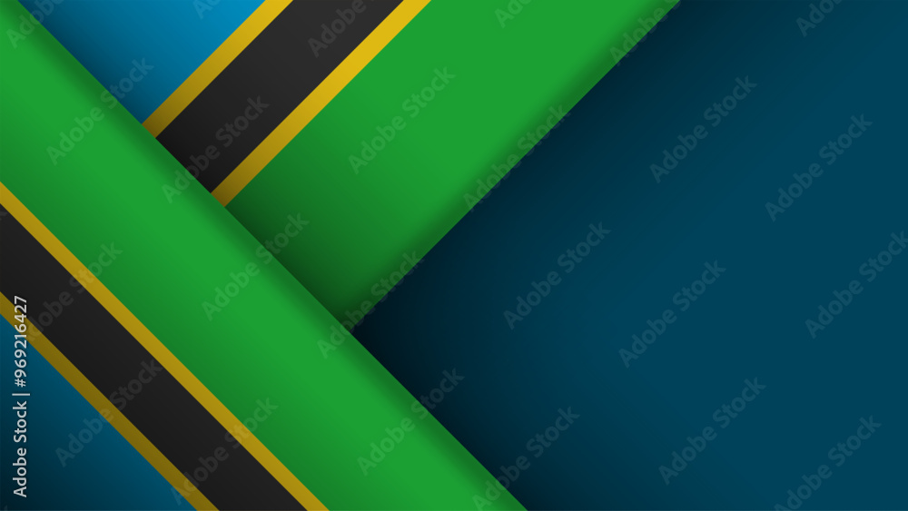 Edge background Tanzania graphic and label. Edge background Tanzania graphic and label.