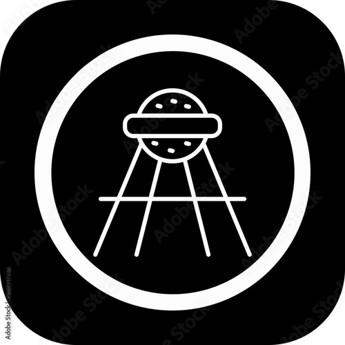 Sputnik Vector Icon Design