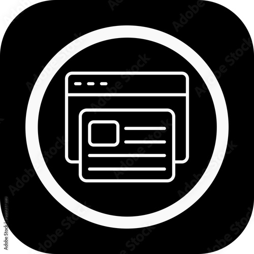 News Feed Vector Icon Design