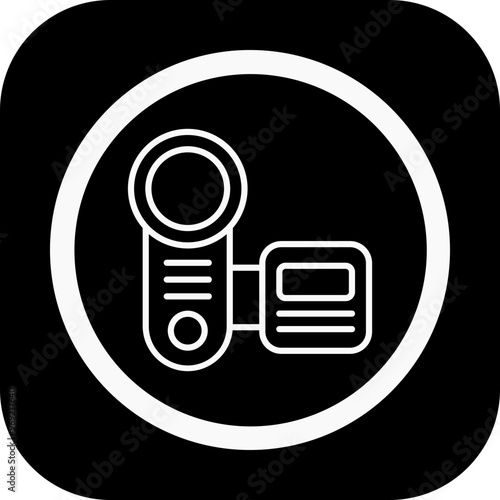 Cam Recorder Vector Icon Design
