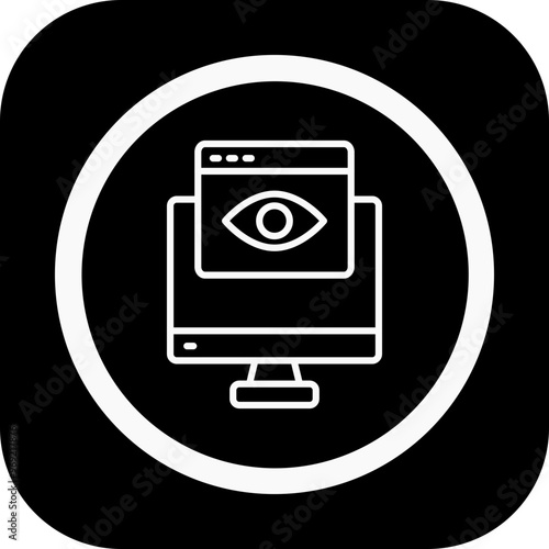 Stalker Vector Icon Design