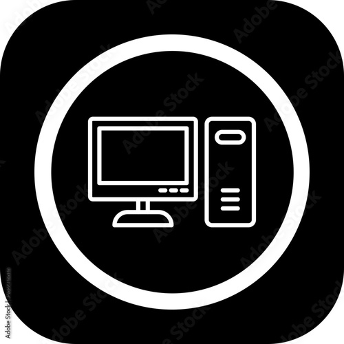 Computer Vector Icon Design