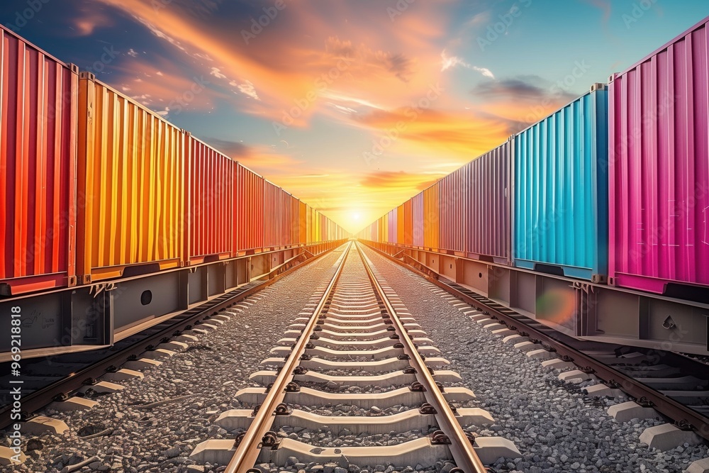 transportation of containers by rail transportation of containers by rail