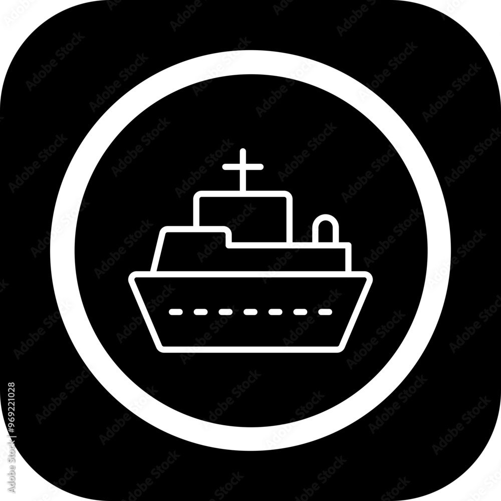 Ship Vector Icon Design Ship Vector Icon Design