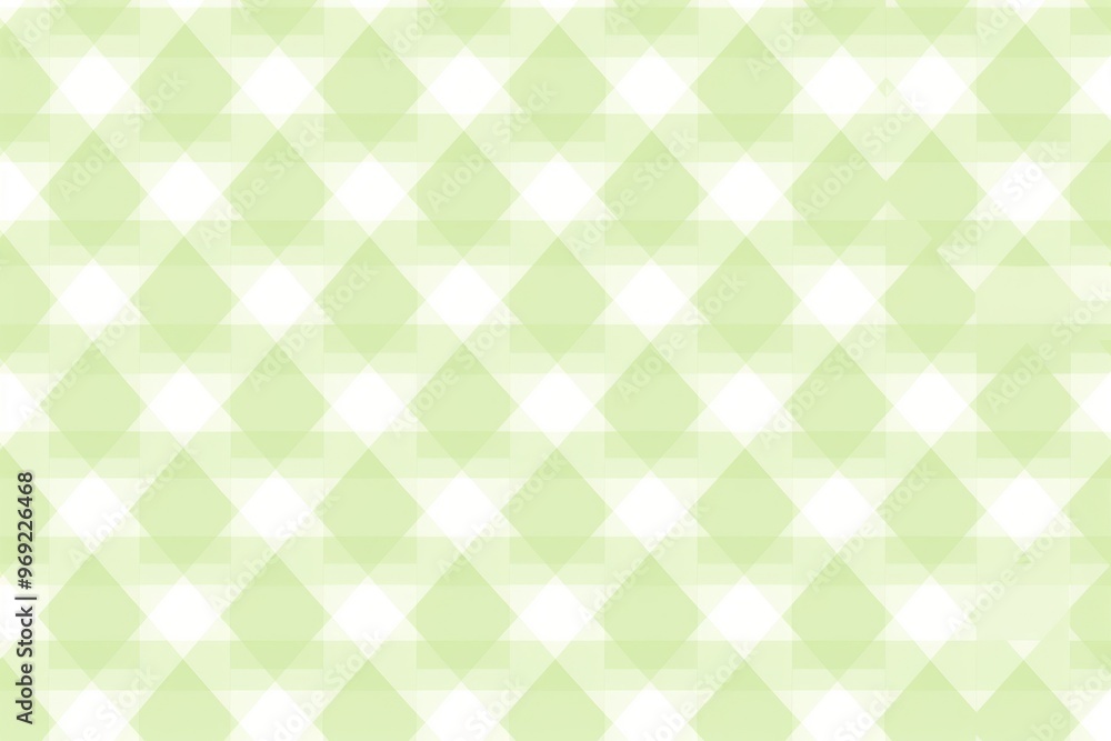 Fototapeta premium Light green gingham pattern backgrounds repetition.
