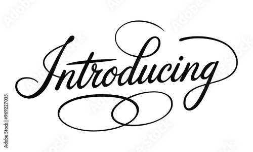 Introducing Script Typography Vector Design - Elegant Handwritten Lettering Artwork