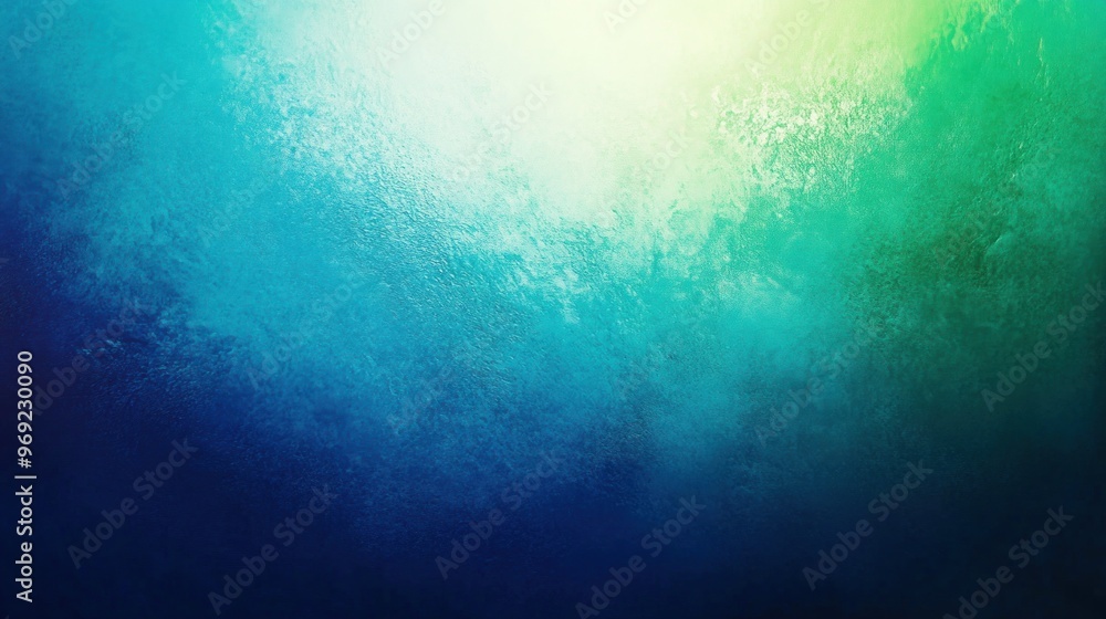 Fototapeta premium Abstract Blue Green Gradient Background