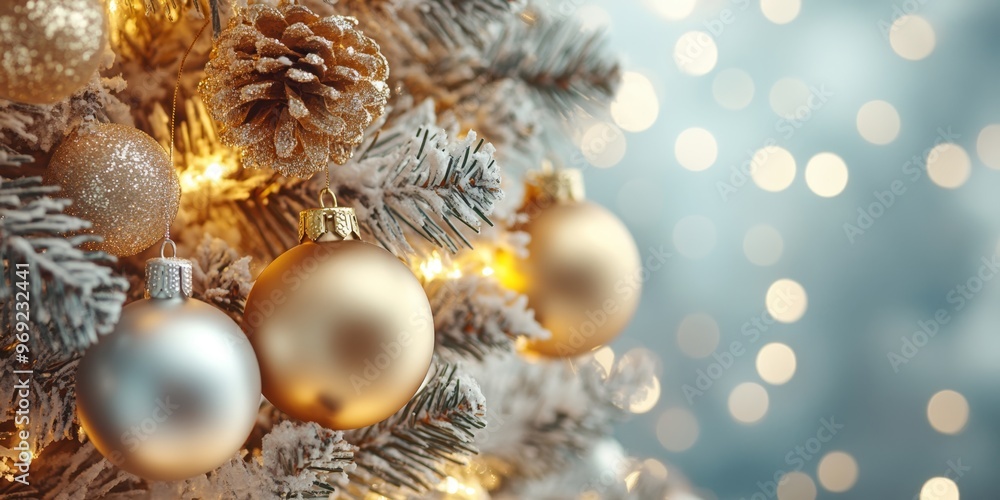 Obraz premium christmas background