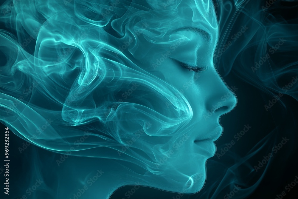 Abstract Portrait of a Woman Abstract Portrait of a Woman