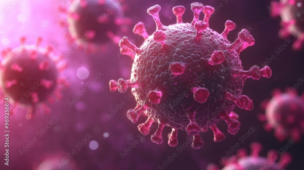 Intricate Visualization of Coronavirus: A Microscopic Perspective on Viral Structures Intricate Visualization of Coronavirus: A Microscopic Perspective on Viral Structures