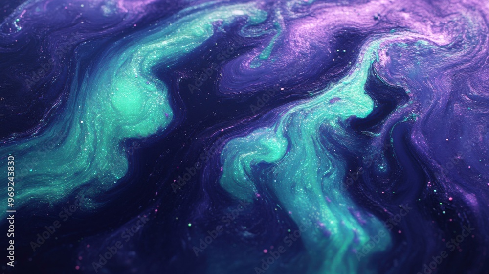 Ethereal Galaxy: A Stunning Abstract Portrait of Cosmic Swirls in Beautiful Hues Ethereal Galaxy: A Stunning Abstract Portrait of Cosmic Swirls in Beautiful Hues