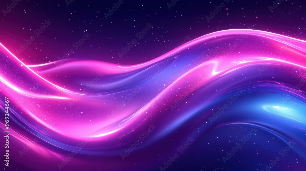 Vibrant Abstract Waves: A Journey Through Surreal Neon Colors and Ethereal Flow Vibrant Abstract Waves: A Journey Through Surreal Neon Colors and Ethereal Flow