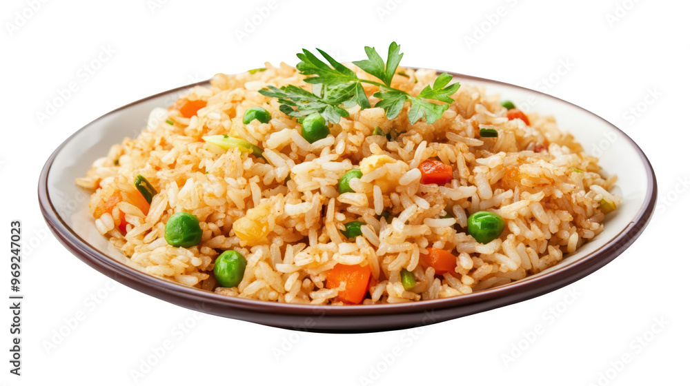 Delicious fried rice with colorful vegetables and fresh herbs, perfect for satisfying meal. This dish is delightful blend of flavors and textures, making it favorite for many. Delicious fried rice with colorful vegetables and fresh herbs, perfect for satisfying meal. This dish is delightful blend of flavors and textures, making it favorite for many.