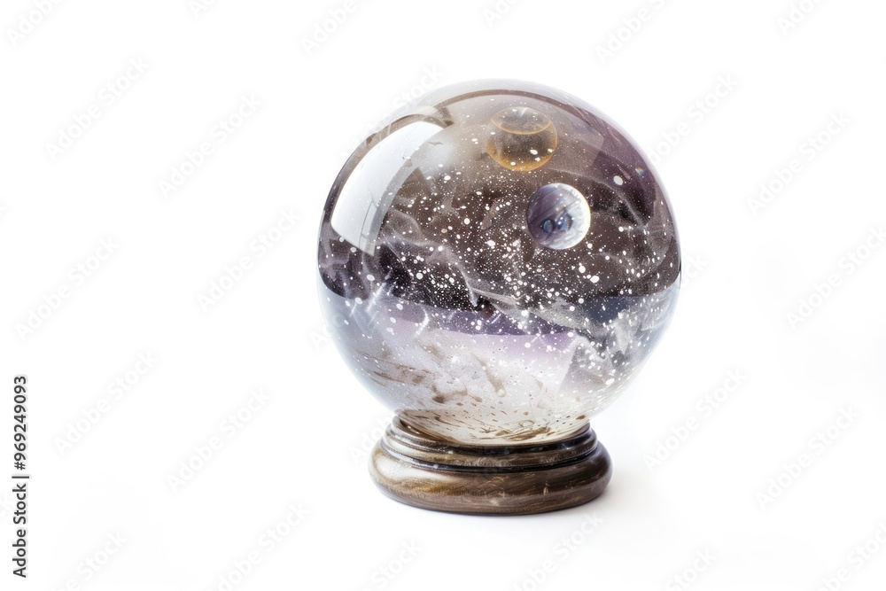 Mystical galaxy crystal ball Mystical galaxy crystal ball