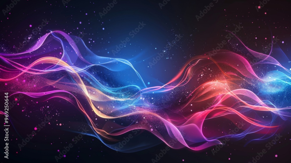 Abstract light background illustration generated by ai Abstract light background illustration generated by ai