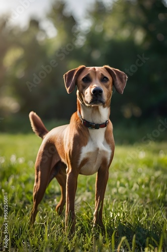 Austrian Pinscher Outdoor closeup