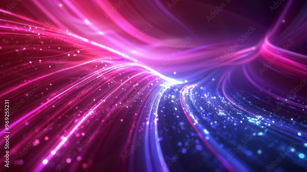 Obraz premium Abstract light background illustration generated by ai