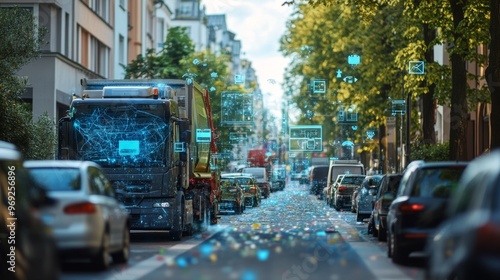 Smart cities with AI-driven waste management systems optimizing collection routes and schedules