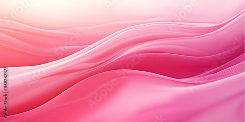 pink abstract wave background, ai generated