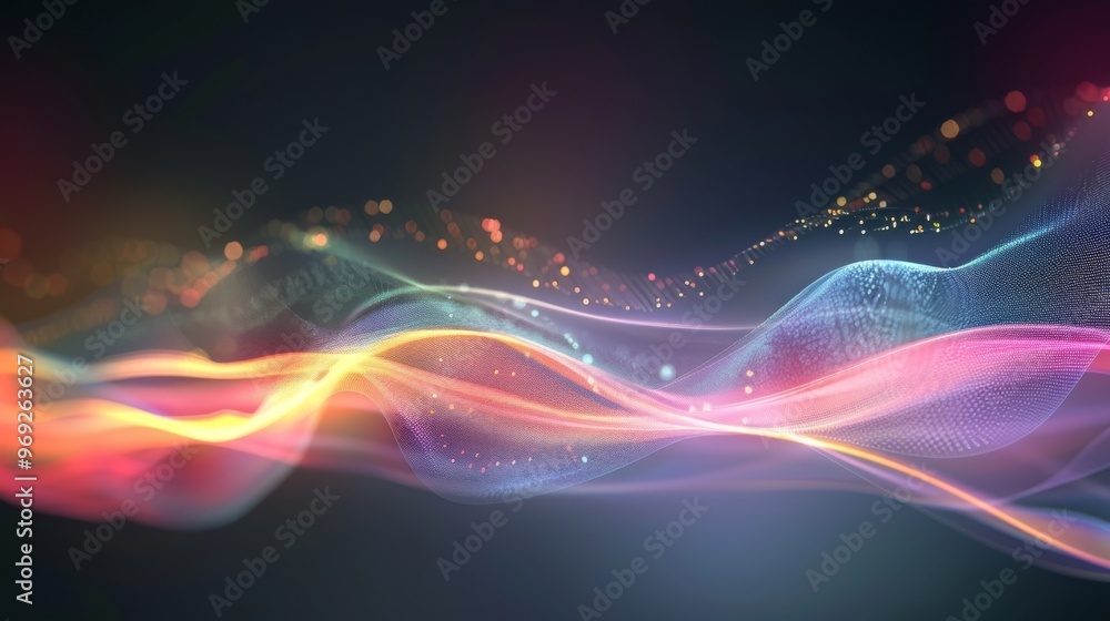 Abstract light background illustration generated by ai Abstract light background illustration generated by ai