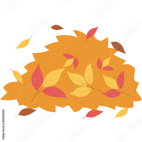 Pile of Autumn Leaves