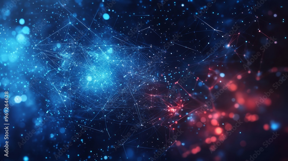 abstract digital technology background, artificial intelligence abstract digital technology background, artificial intelligence