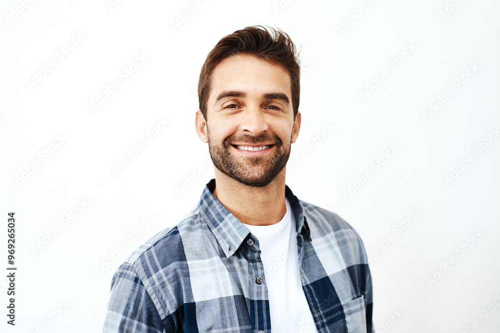 Portrait, man and happy for dentist, mouth and confidence as dental practitioner in white background. Male person, teeth and oral hygiene for wellness, grooming and healthy smile with health or pride Portrait, man and happy for dentist, mouth and confidence as dental practitioner in white background. Male person, teeth and oral hygiene for wellness, grooming and healthy smile with health or pride