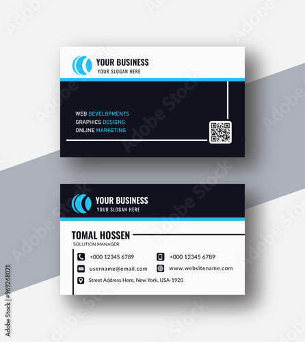 Modern Business card Design Templete
