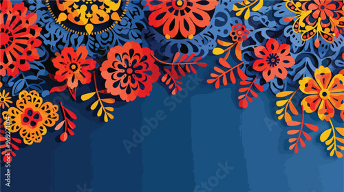 Hispanic Heritage Month Background Vector Banner