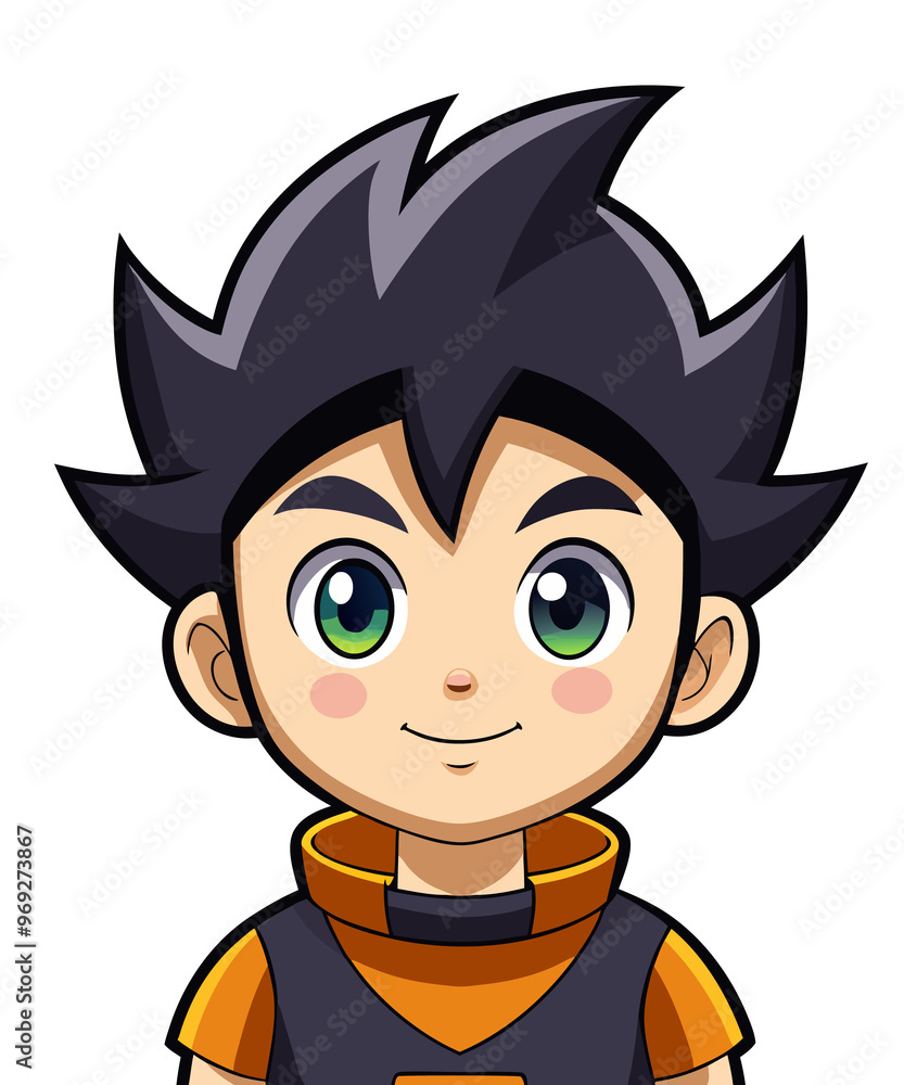 A Vibrant Cartoon Character Vector on isolated Transparent Background in PNG.. A Vibrant Cartoon Character Vector on isolated Transparent Background in PNG..