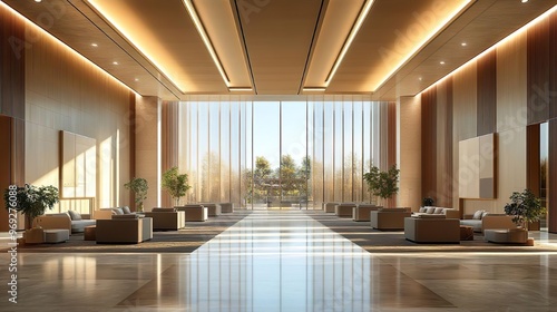 Contemporary library building captured in stunning architectural design photography