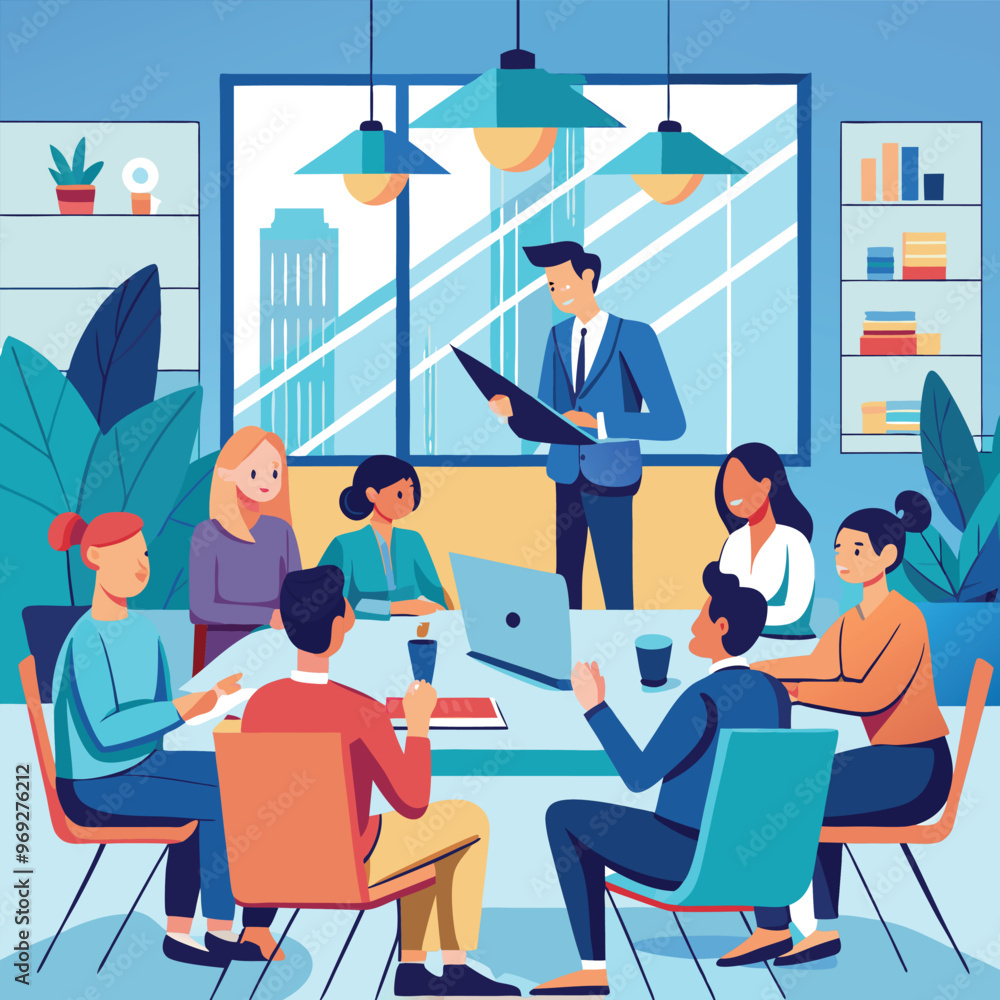 Business Conference, Office work, meeting in the Office Business Conference, Office work, meeting in the Office
