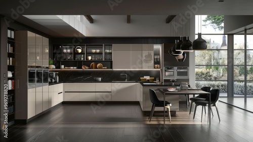 modern kitchen interior design