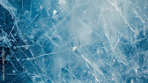 Wallpaper Mural Ice hockey rink background or texture, macro, top view. Torontodigital.ca