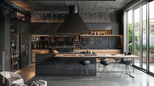 modern kitchen interior design