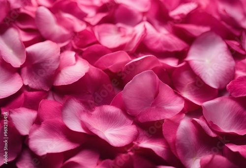 Foto Photo capturing a pile of pink rose petals.