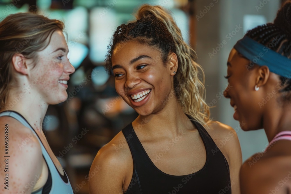 A group of women standing side by side, friendship and camaraderie A group of women standing side by side, friendship and camaraderie