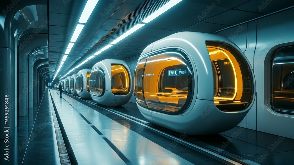 Smart transportation hubs with AI-enhanced user experience: Futuristic transportation terminals with automated check-ins and personalized services. Smart transportation hubs with AI-enhanced user experience: Futuristic transportation terminals with automated check-ins and personalized services.