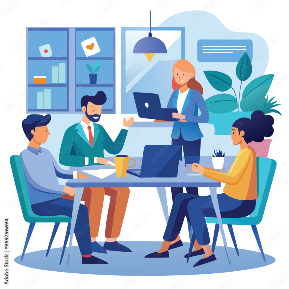 Business Conference, Office work, meeting in the Office Business Conference, Office work, meeting in the Office
