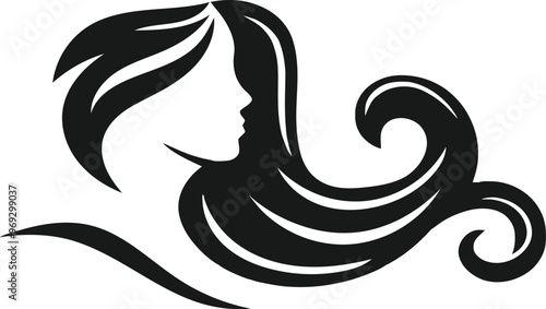Beauty women line art luxury creative flower beauty skin care minimalist logo design
