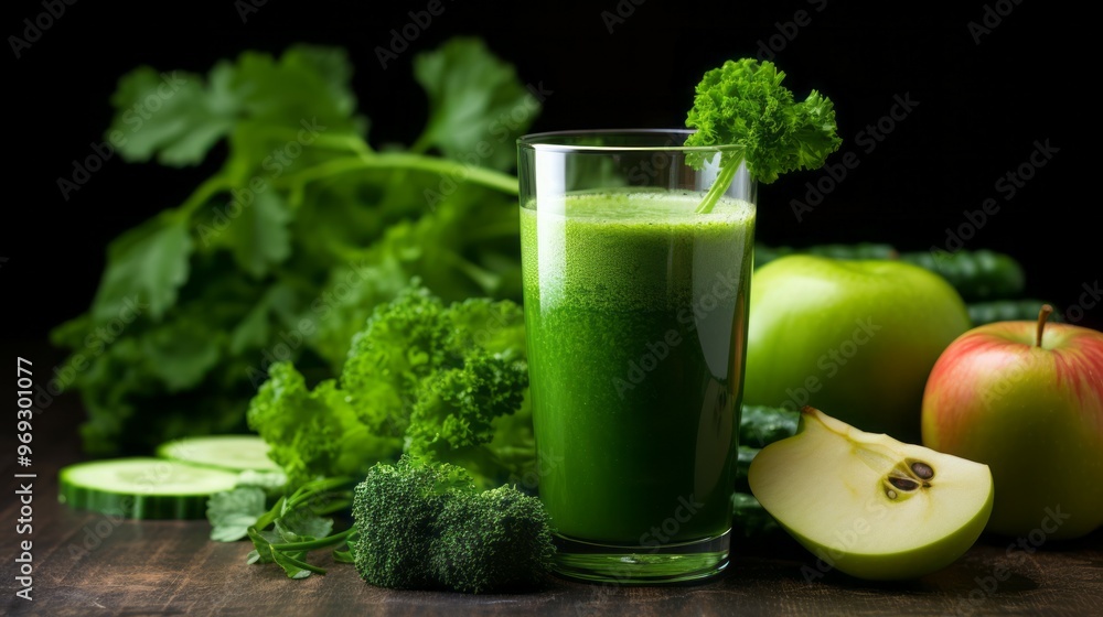 Healthy vegetable and fruit juices Created with Generative AI technology. Healthy vegetable and fruit juices Created with Generative AI technology.