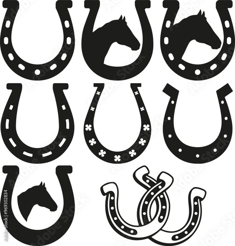 Horse Shoes for printing or cutting