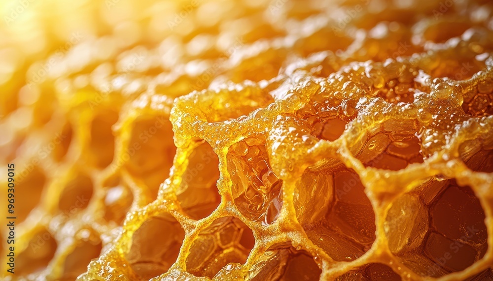Abstract honeycomb background. Macro. Close up Abstract honeycomb background. Macro. Close up
