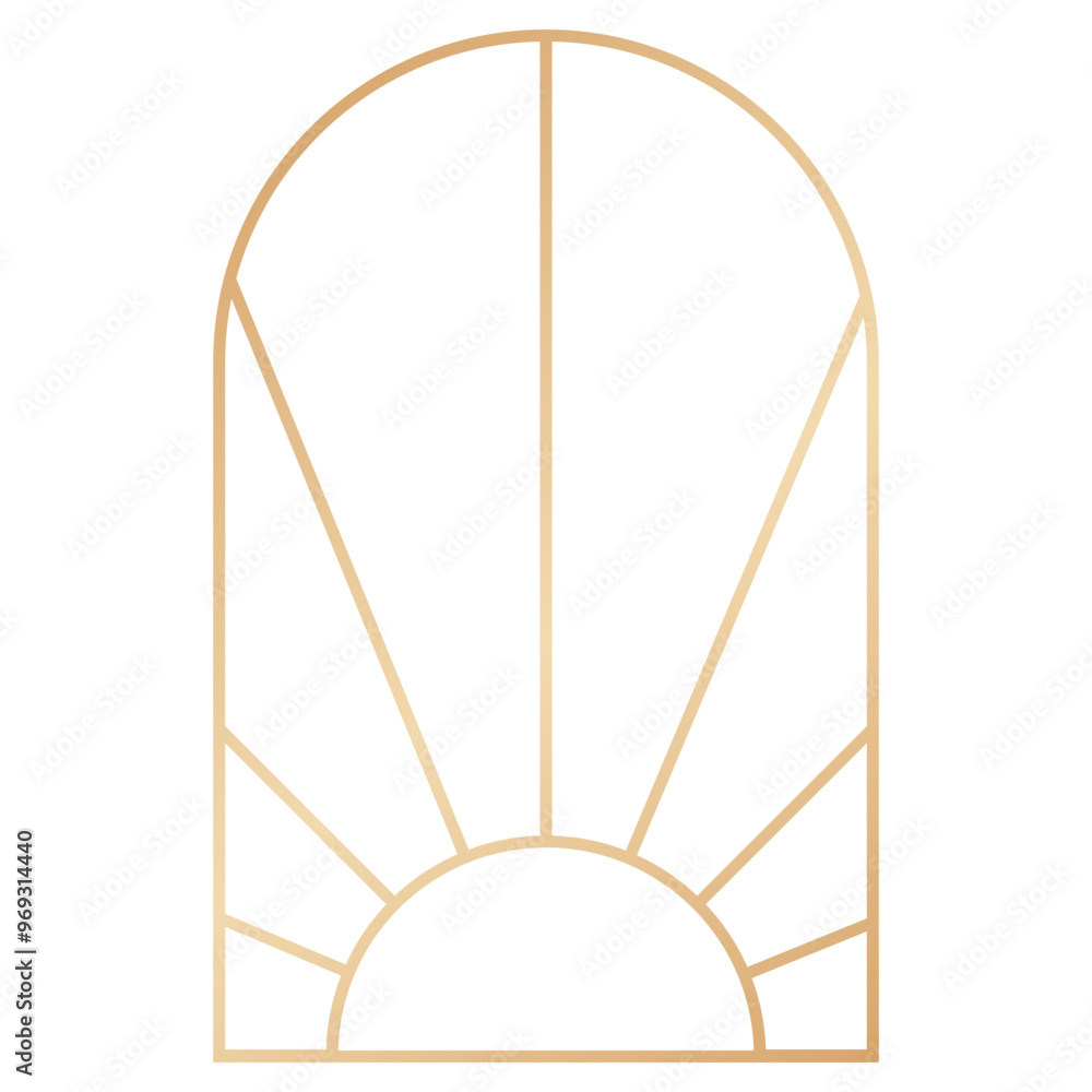 Boho Linear Window Boho Linear Window