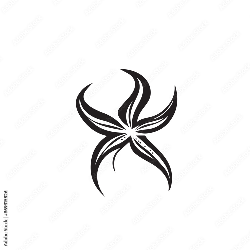 Starfish in cartoon, doodle style . Image for t-shirt, web, mobile apps and ui. Isolated 2d vector illustration in logo, icon, sketch style, Eps 10, black and white. AI Generative Starfish in cartoon, doodle style . Image for t-shirt, web, mobile apps and ui. Isolated 2d vector illustration in logo, icon, sketch style, Eps 10, black and white. AI Generative