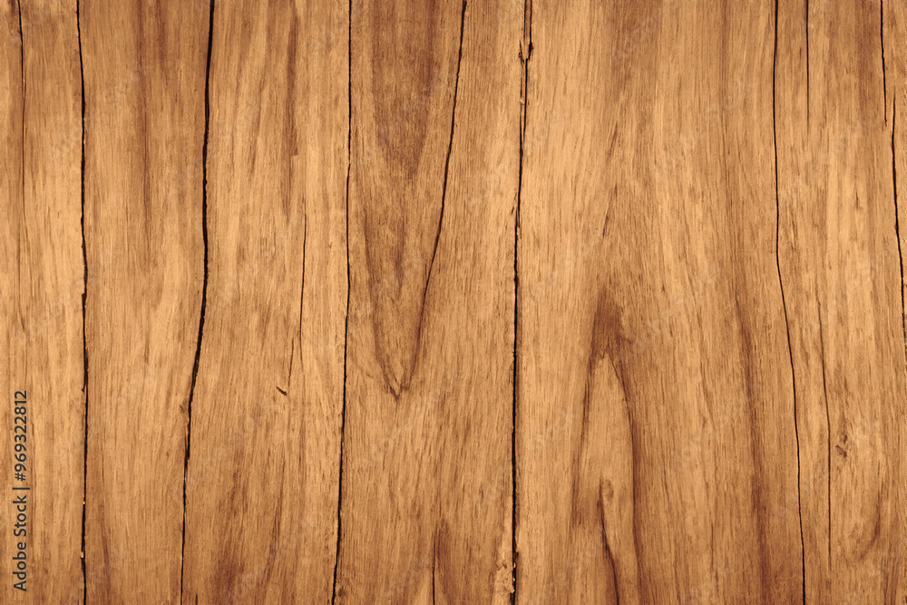 Close-up of a rustic wood texture with natural cracks and grain. Close-up of a rustic wood texture with natural cracks and grain.
